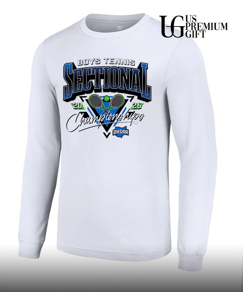 Boys Tennis Sectionals OHSAA 2026 shirt