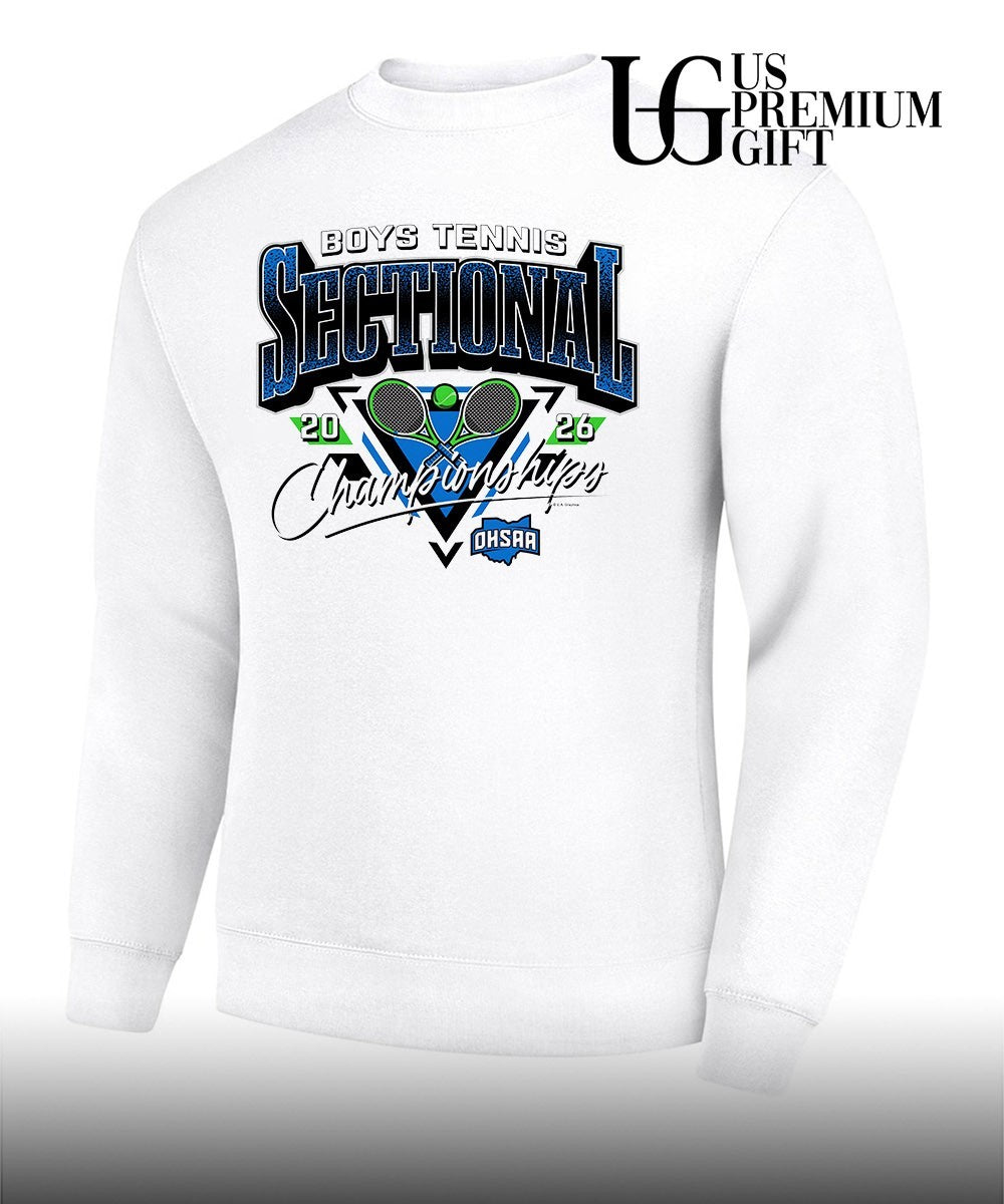 Boys Tennis Sectionals OHSAA 2026 shirt