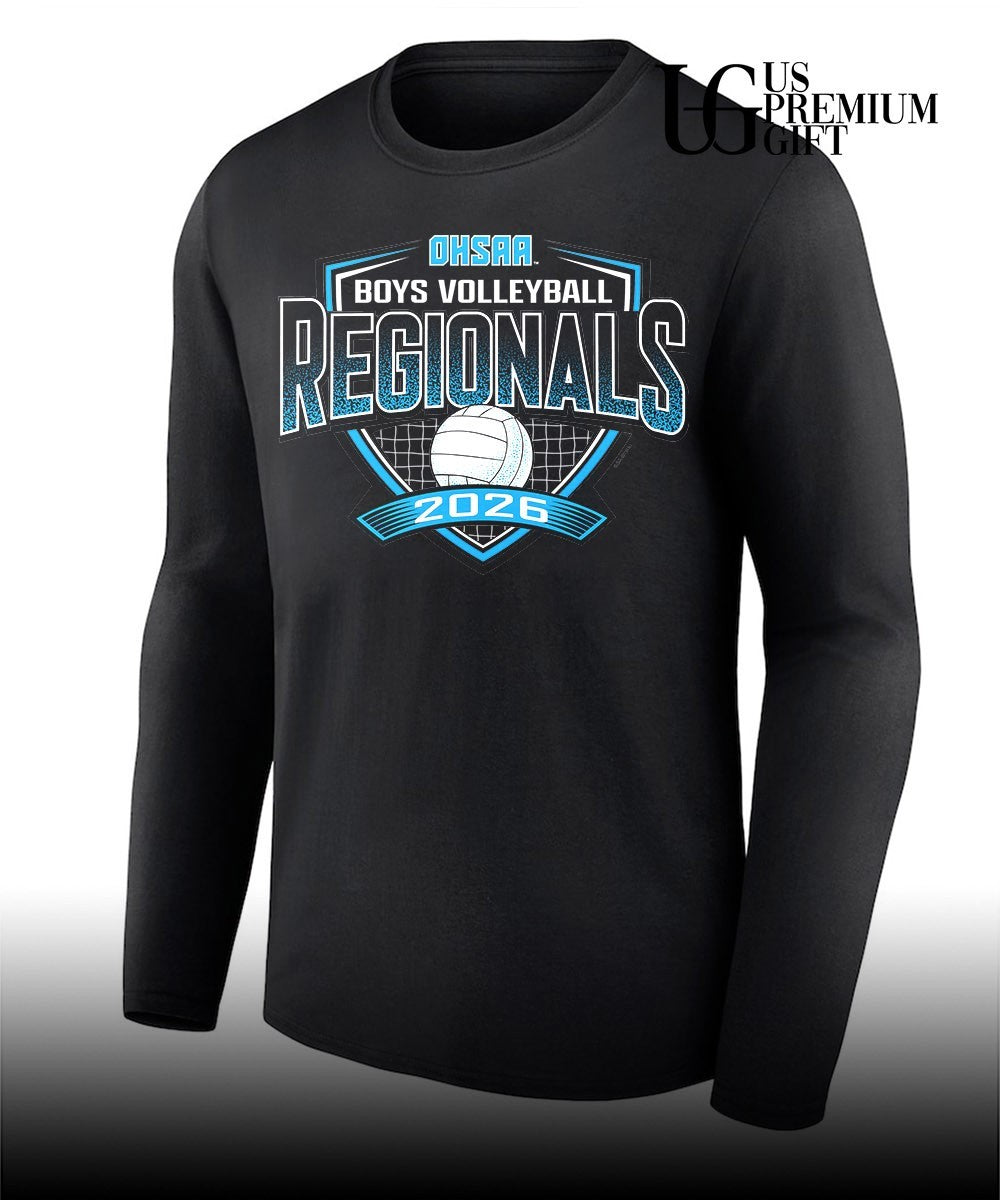 Boys Volleyball Regionals OHSAA 2026 shirt