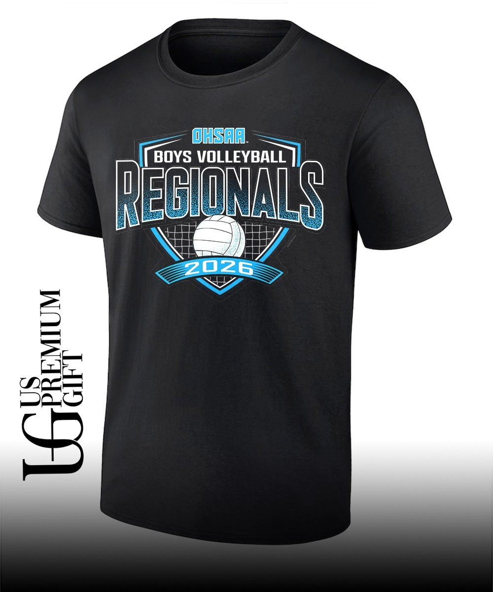 Boys Volleyball Regionals OHSAA 2026 shirt