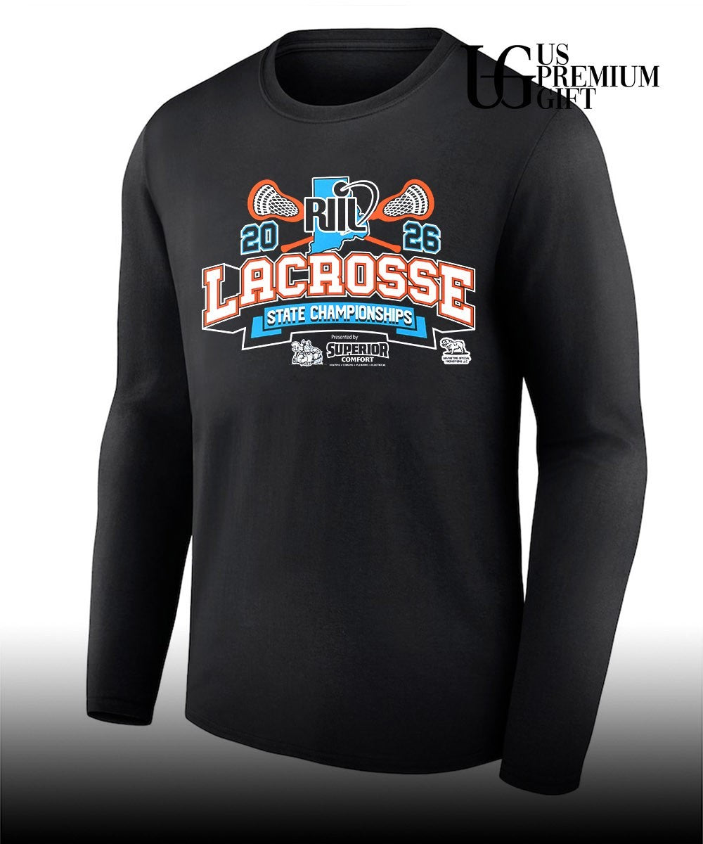 Boys and Girls Lacrosse State Championships RIIL 2026 shirt