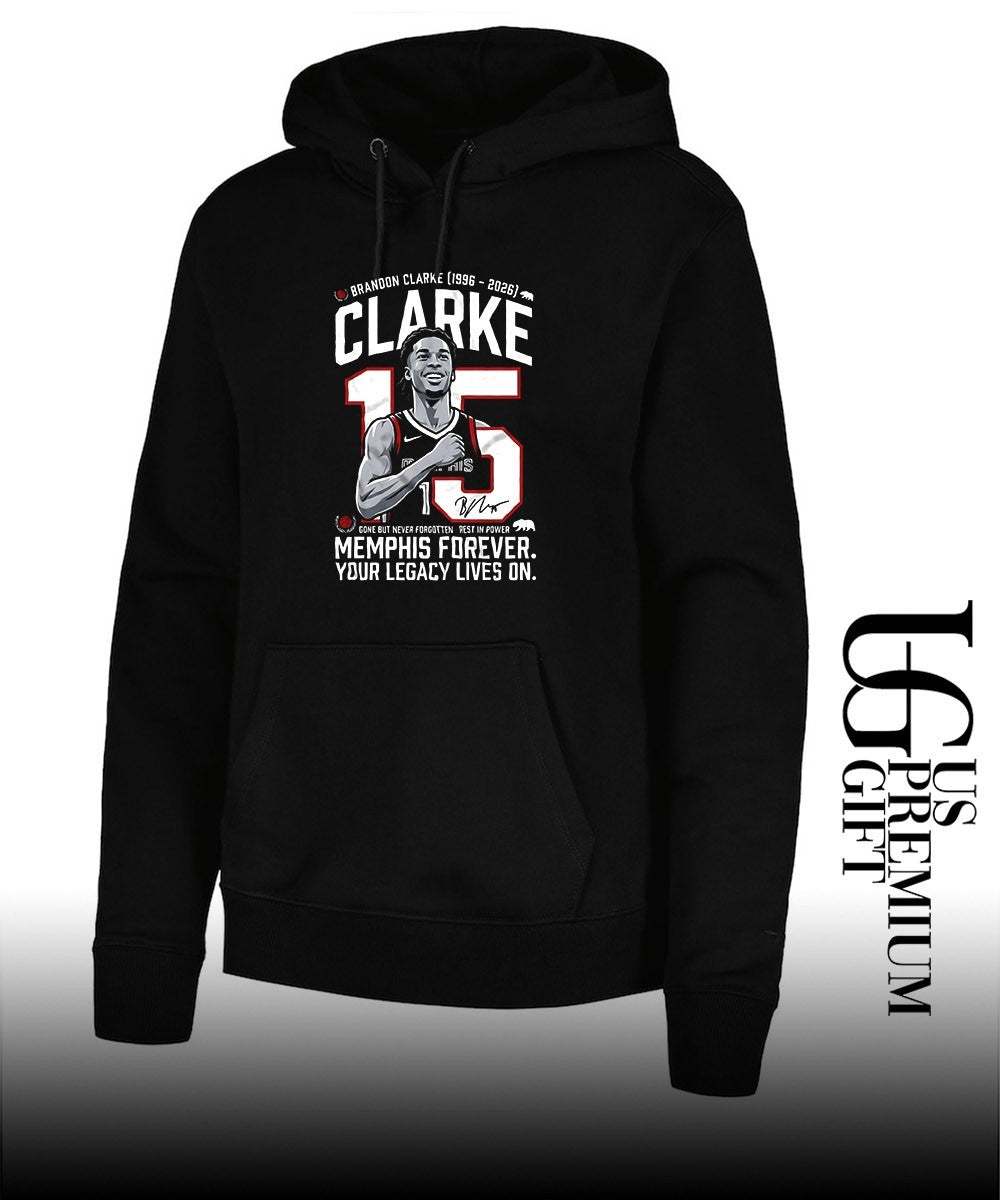 Brandon Clarke gone but never Forgotten Memphis Forever Legacy 1996-2026 signature shirt