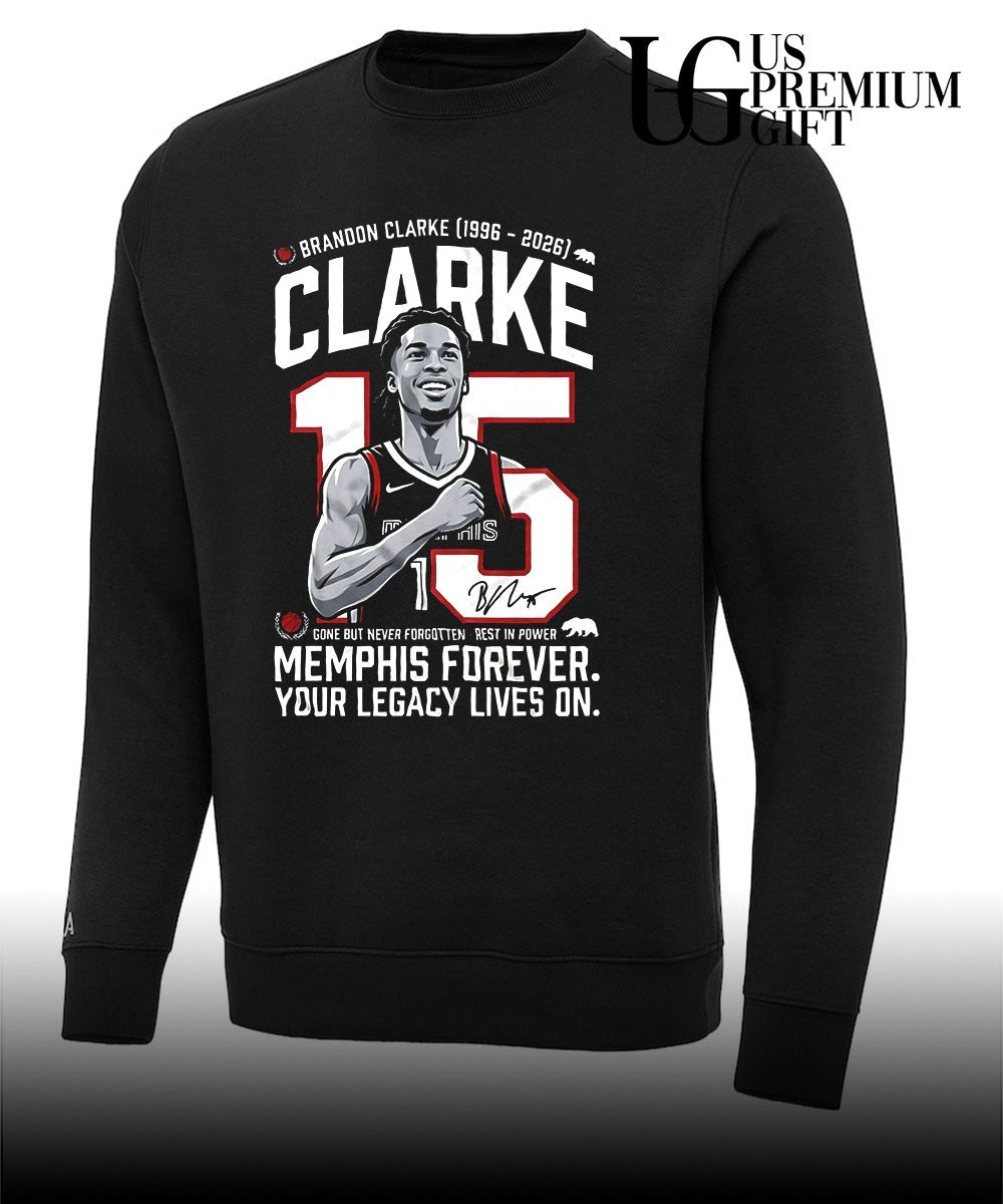 Brandon Clarke gone but never Forgotten Memphis Forever Legacy 1996-2026 signature shirt