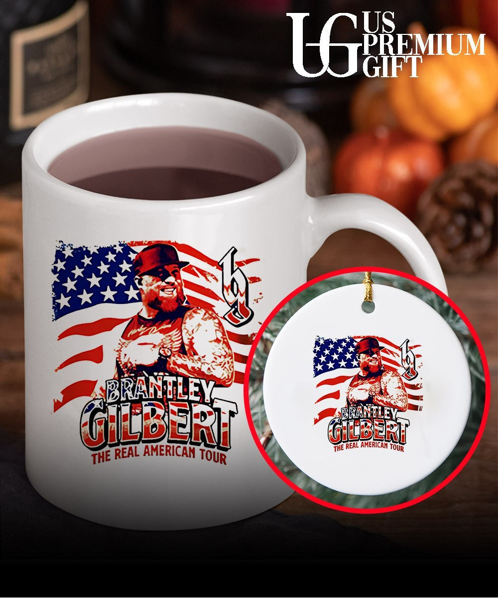 Brantley Gilbert The Real American Tour 2026 shirt