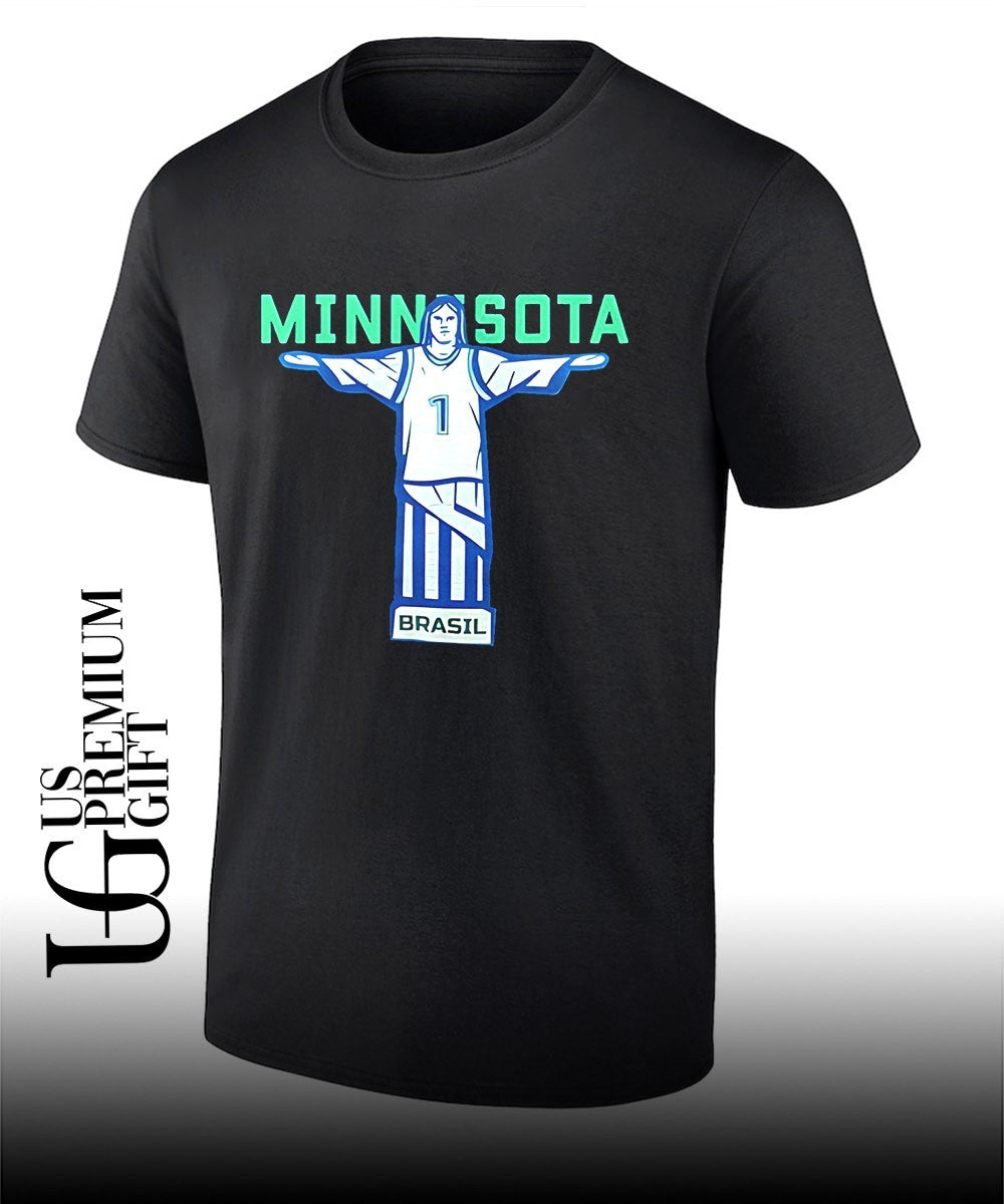 Brazil Timberwolves Minnesota Basketball shirt