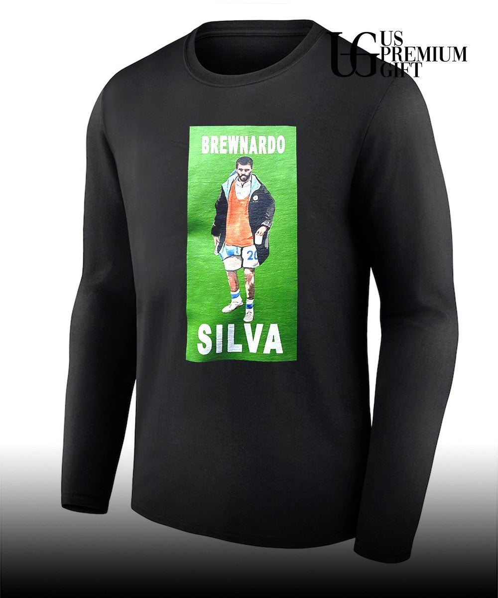 Brewnardo Silva Bernardo Silva Manchester City shirt