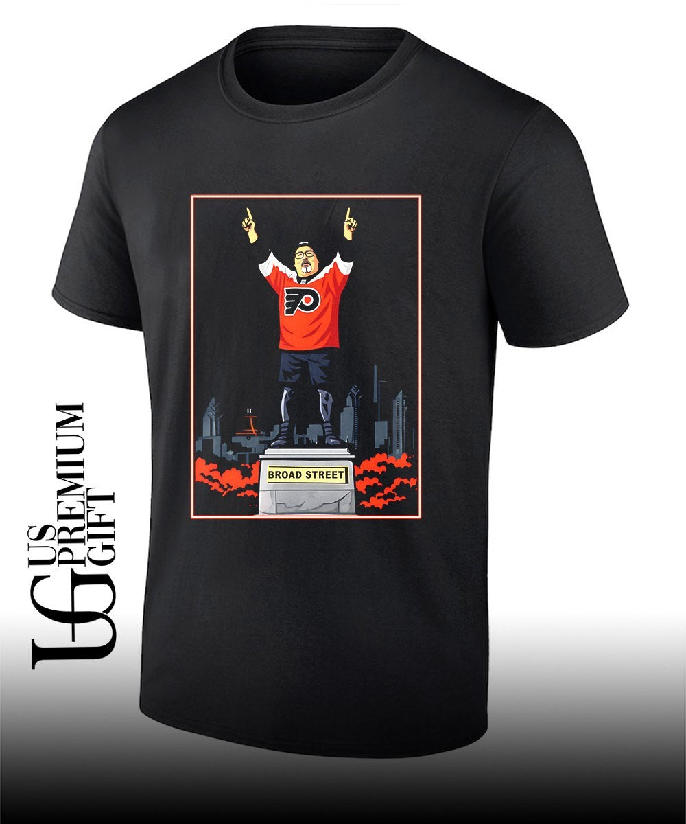 Broad Street Philadelphia Flyers NHL Playoffs shirt