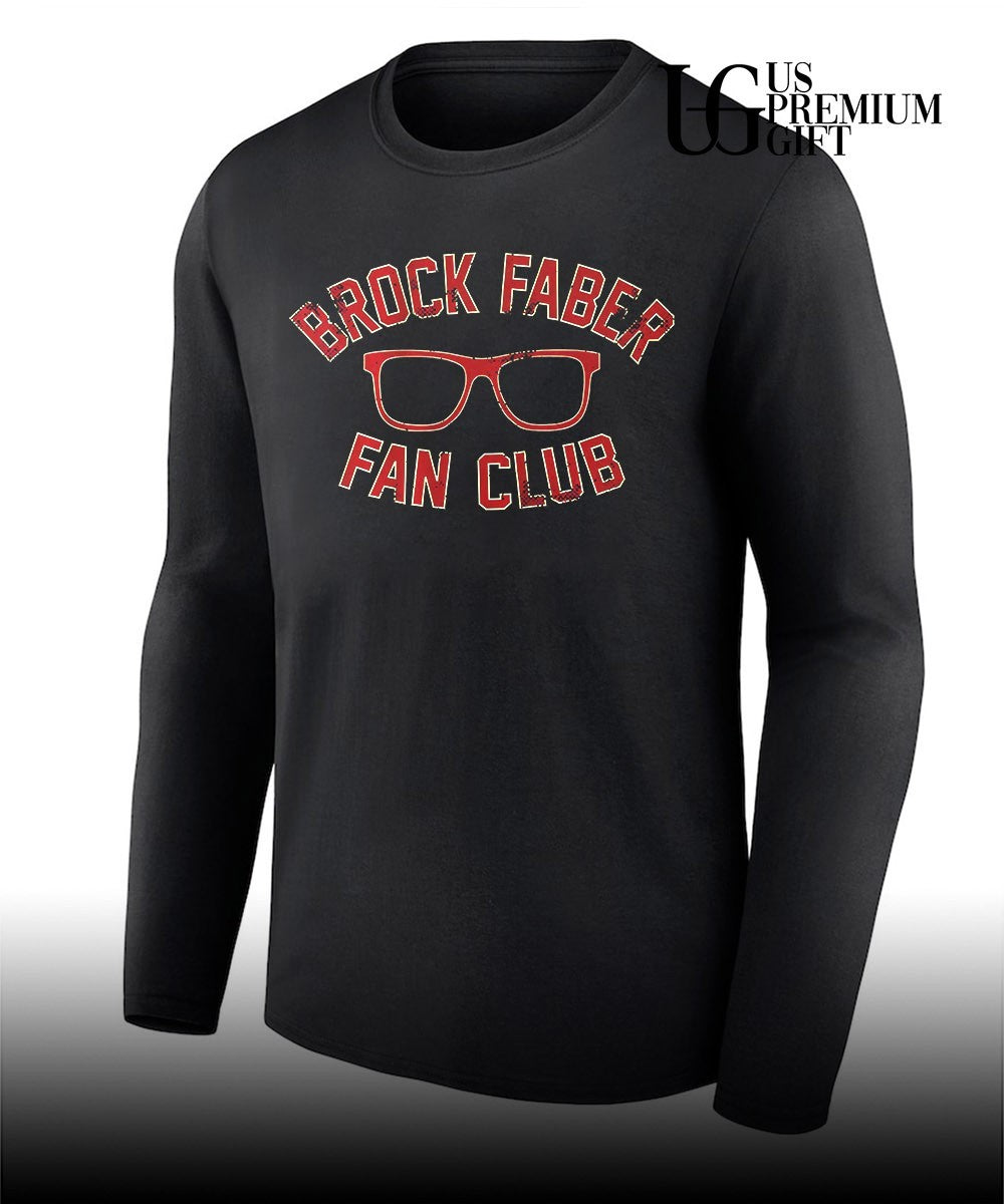Brock Faber Fan Club Minnesota Wild glasses shirt