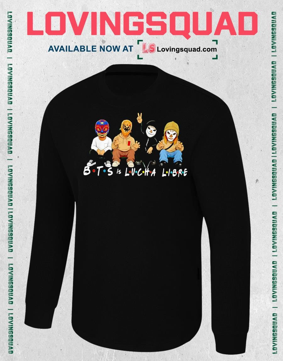 Bts Is Lucha Libre Friends Style Masked Shirt