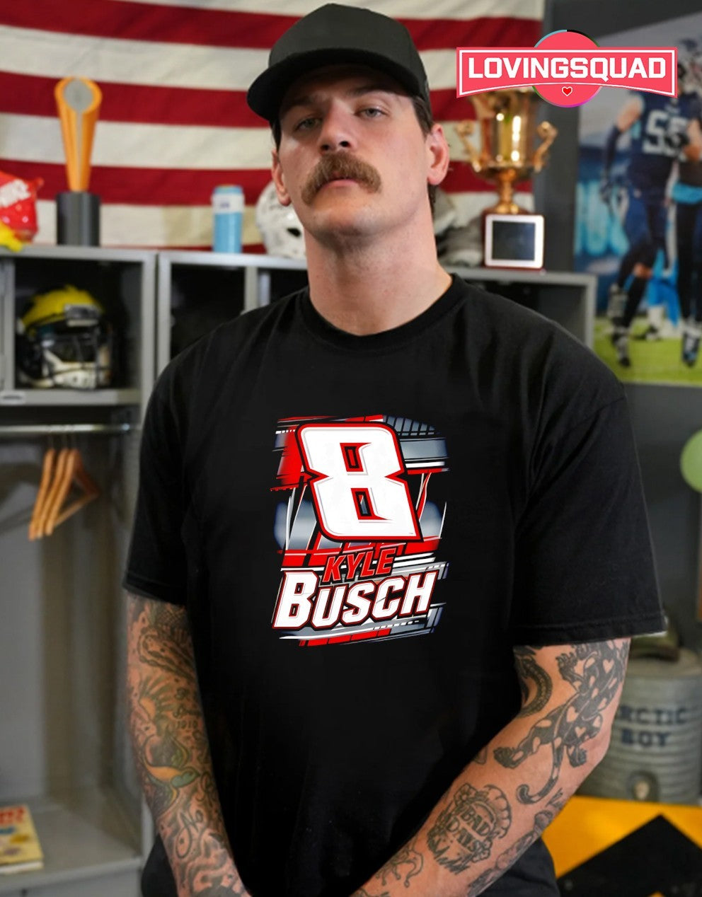 Bubba Wallace Kyle Busch Shirt