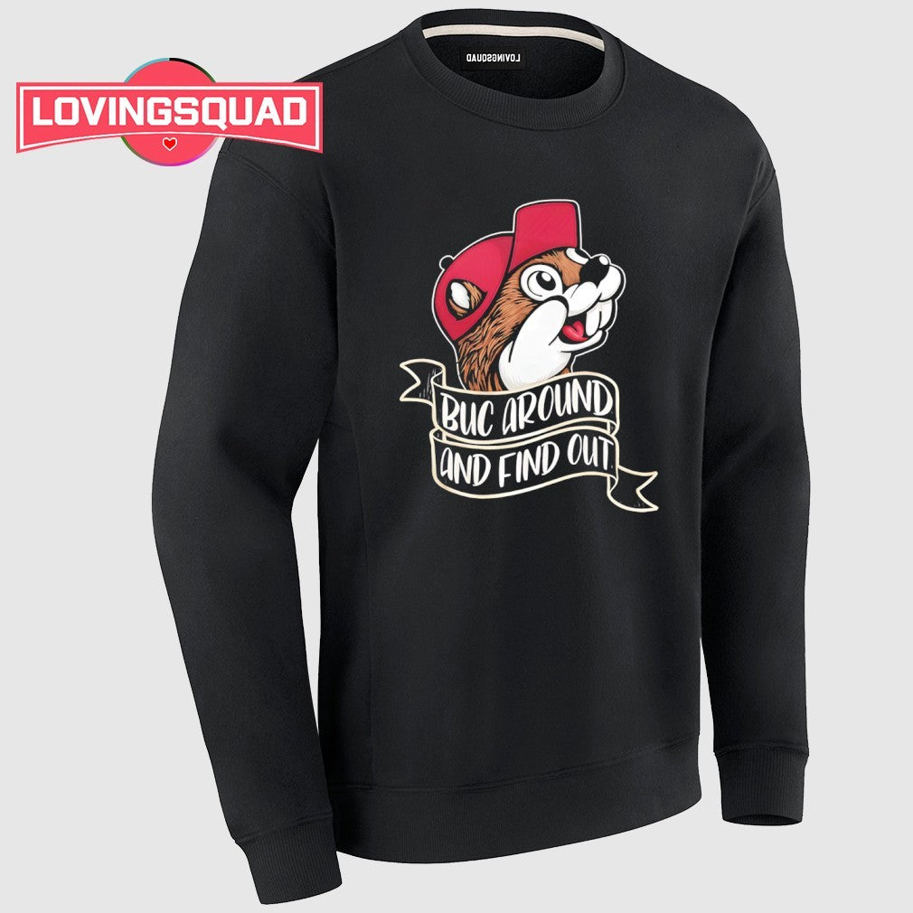 Buc-ee’s around and find out logo shirt