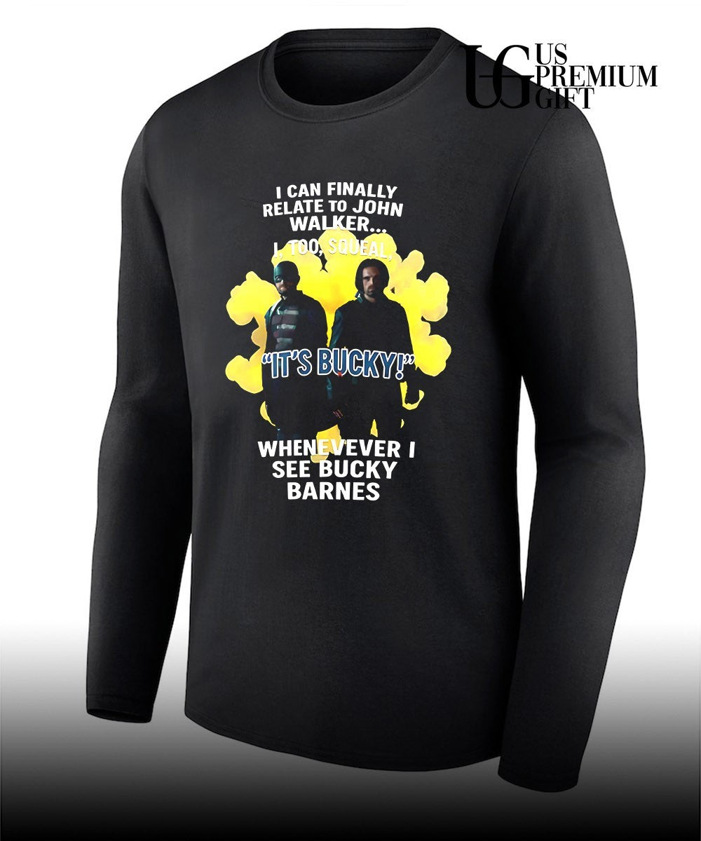 Bucky Barnes and John Walker I can finally relate to John Walker shirt