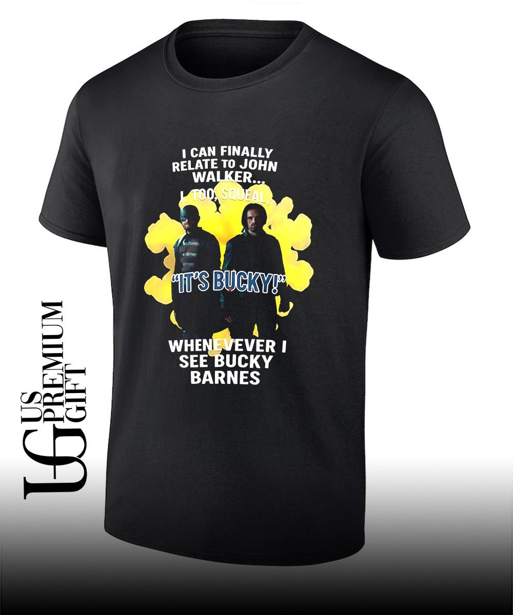 Bucky Barnes and John Walker I can finally relate to John Walker shirt