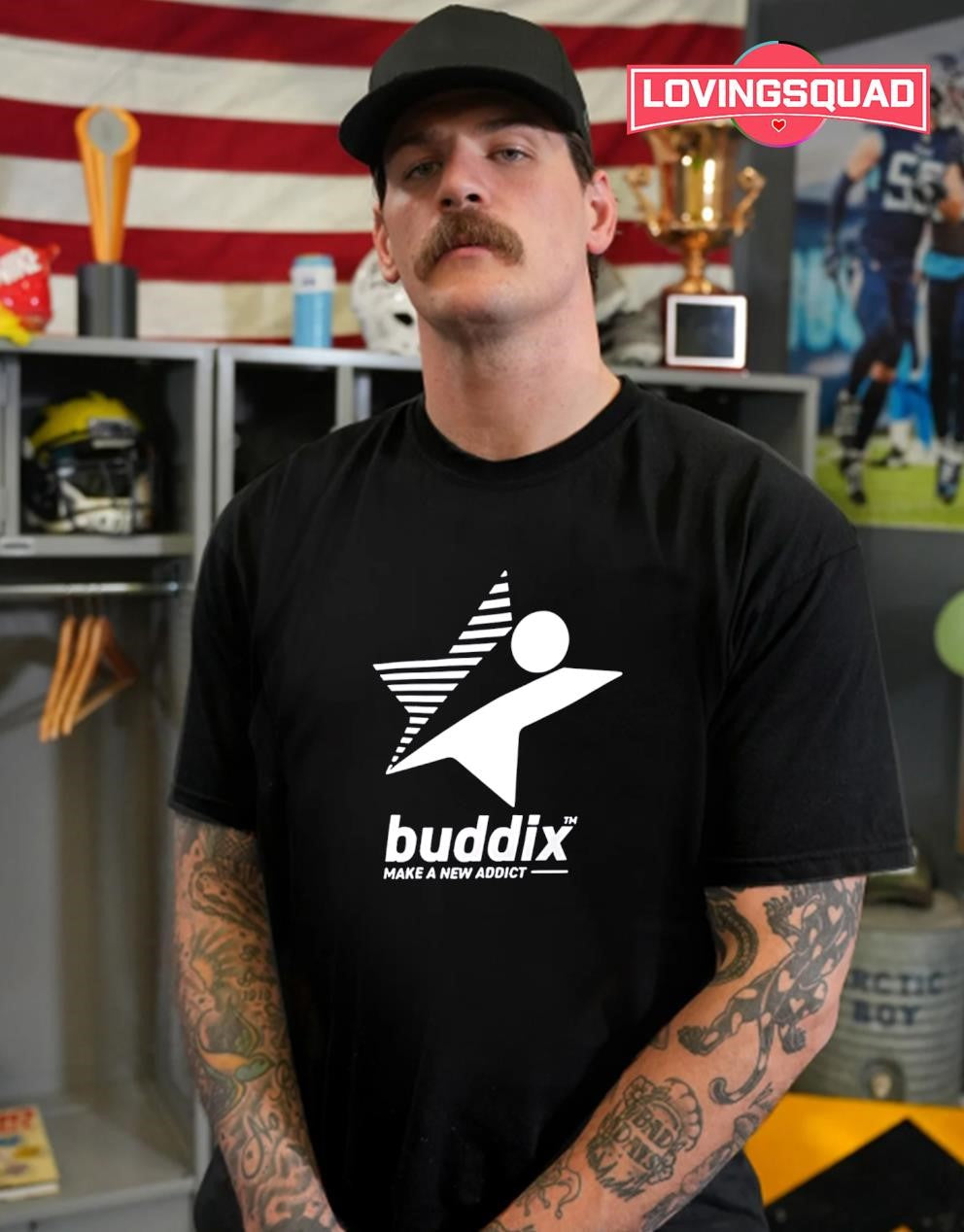 Buddix make a new addict shirt