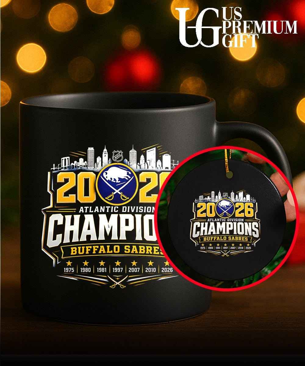 Buffalo Sabres 2026 Atlantic Division Champions shirt