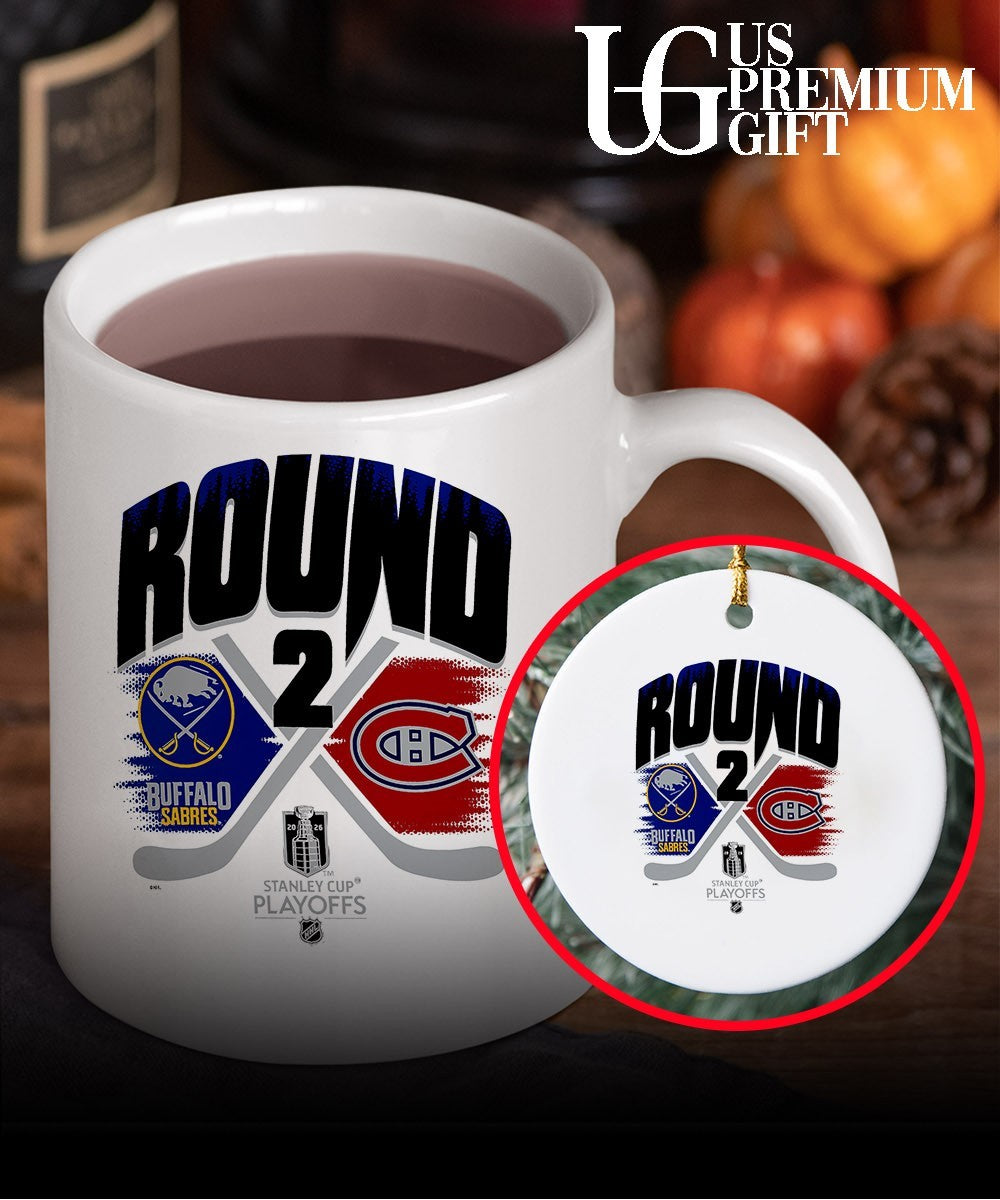 Buffalo Sabres vs Montreal Canadiens 2026 Stanley Cup Playoffs Round two Matchup shirt