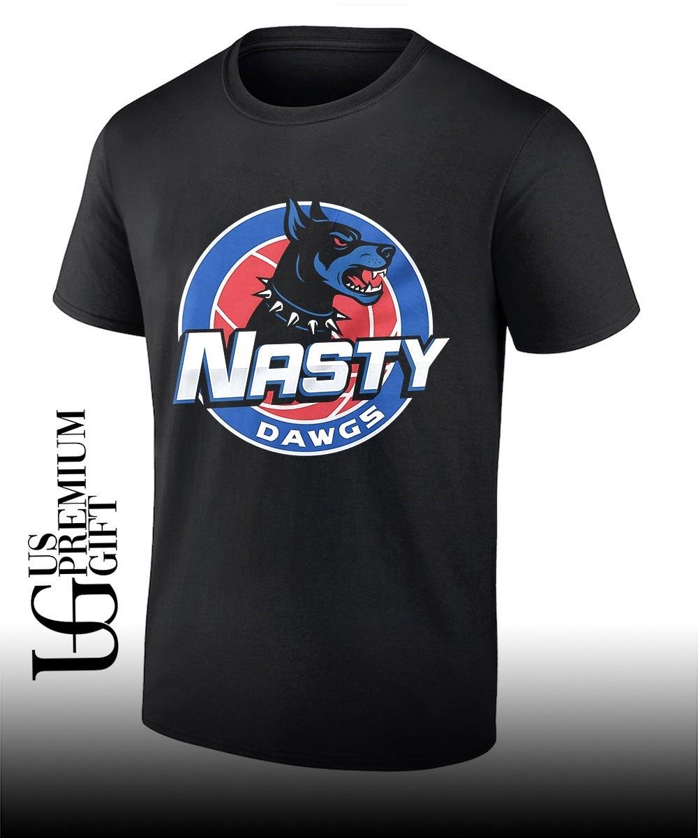 Bulldog Nasty Dawgs Detroit Pistons NBA mascot shirt