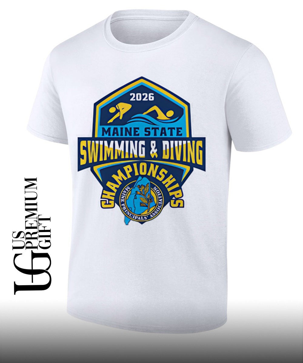 Maine State Swimming & Diving Championships MPA 2026 shirt
