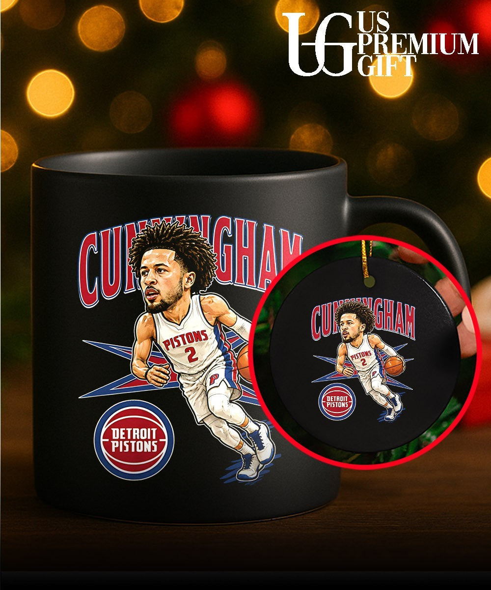 Cade Cunningham Detroit Pistons NBA 2026 big head shirt