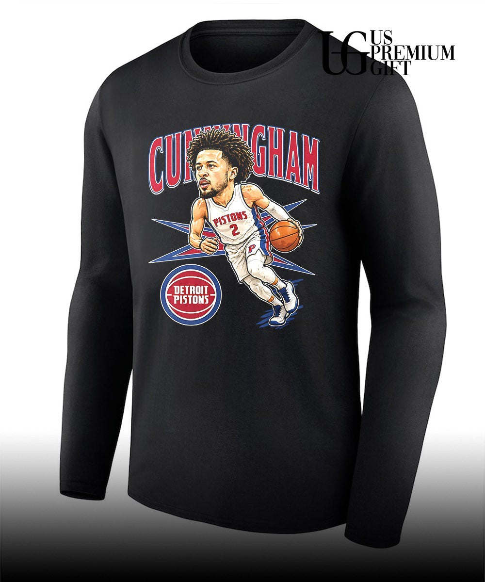 Cade Cunningham Detroit Pistons NBA 2026 big head shirt