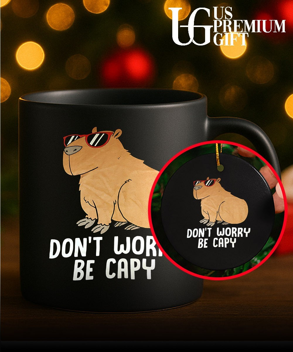 Capybara don’t worry be capy shirt