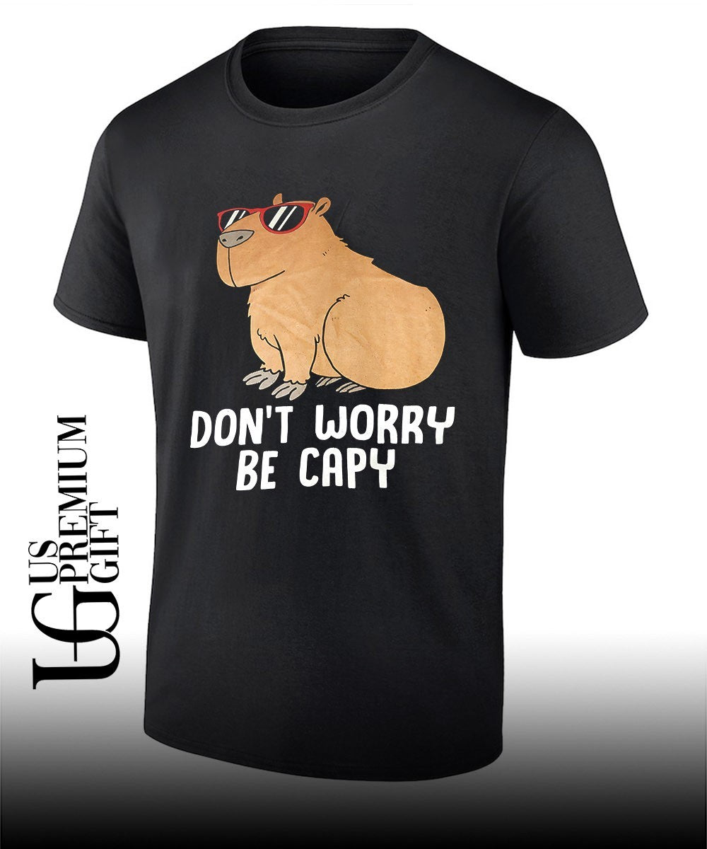 Capybara don’t worry be capy shirt