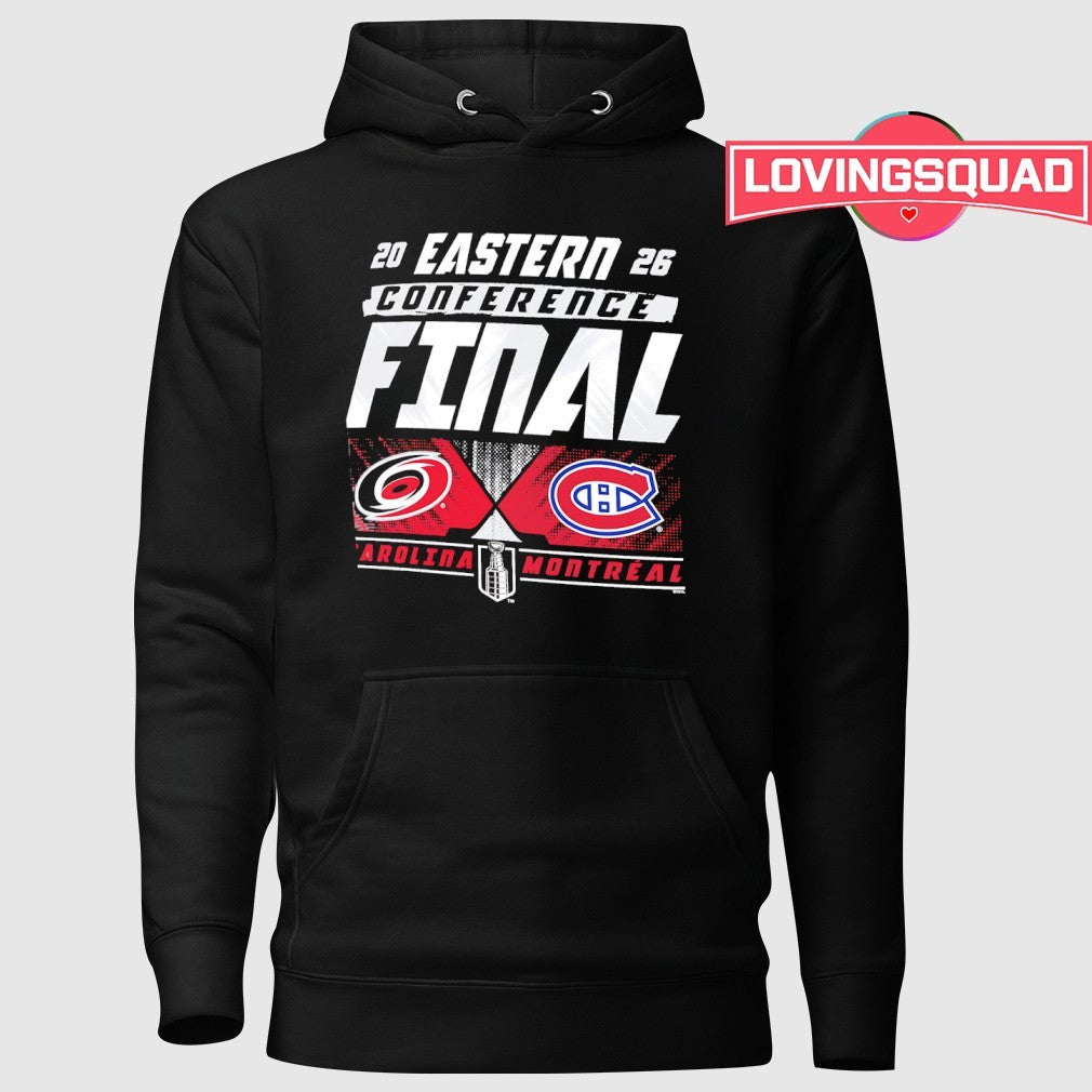 Carolina Hurricanes vs Montreal Canadiens Eastern Conference Final 2026 shirt