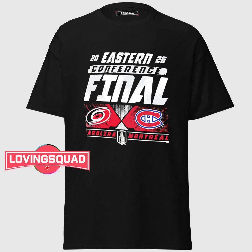 Carolina Hurricanes vs Montreal Canadiens Eastern Conference Final 2026 shirt