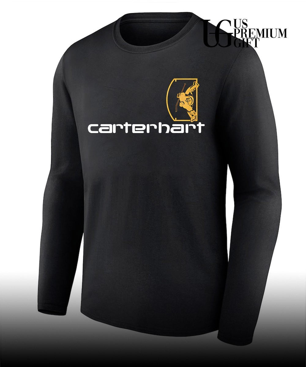 Carter Hart Vegas Golden Knights Vegas Goalie logo shirt