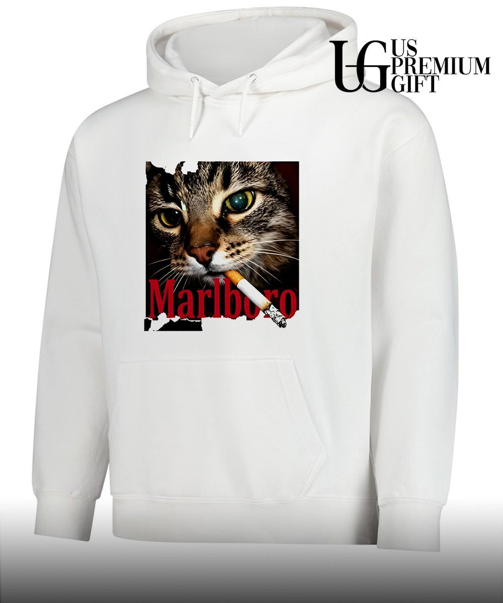 Cat smoking Marlboro shirt