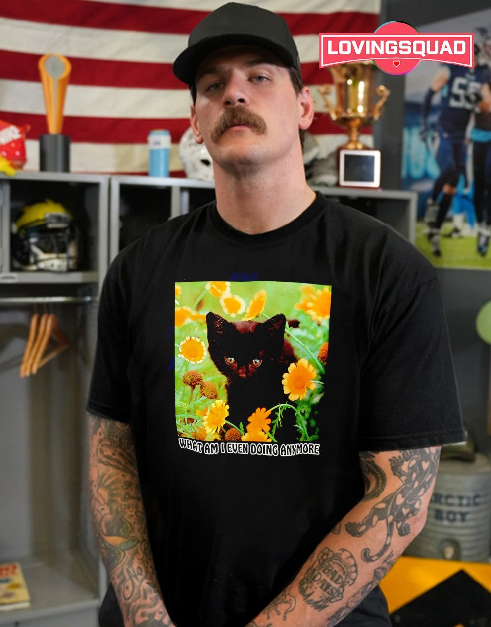Cat what am I even doing anymore shirt