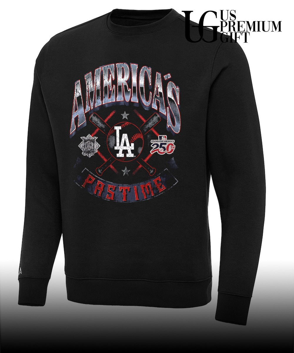 Celebrating Americana 250th Pastime Los Angeles Dodgers baseball logo shirt
