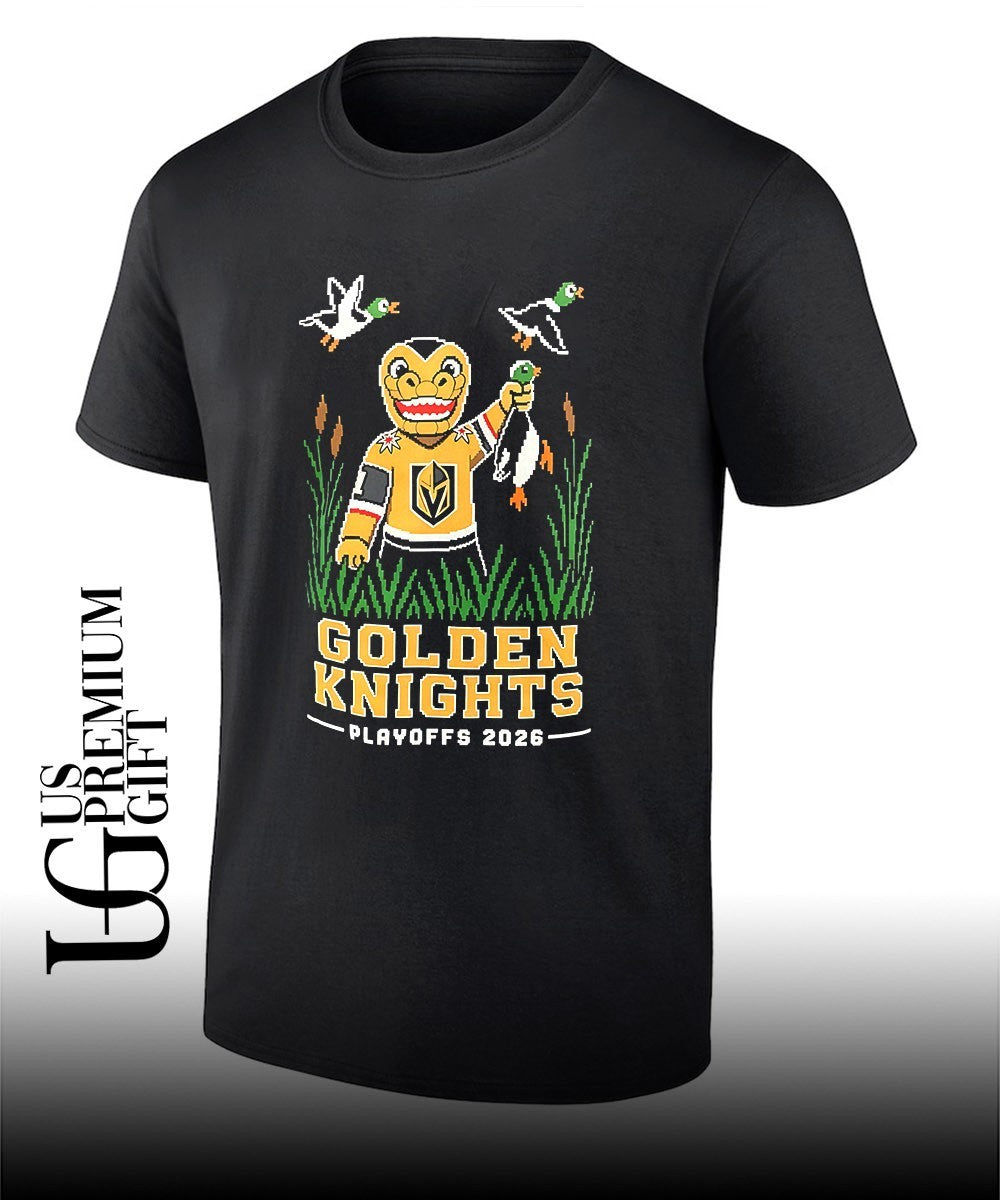 Chance choke Wild Wing Vegas Golden Knights Playoffs 2026 pixel 8-bit shirt