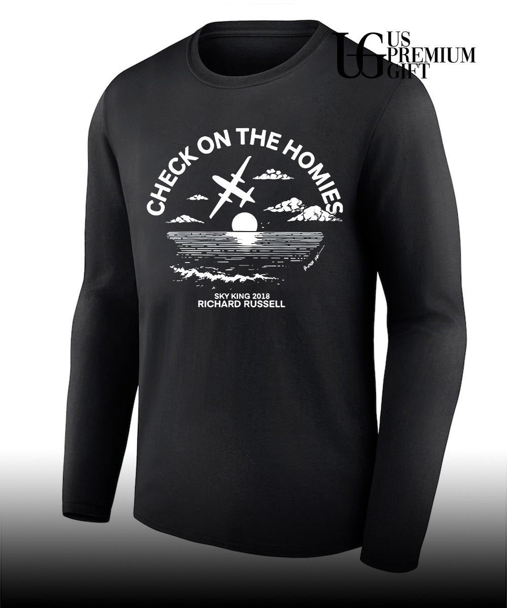 Check On The Homies Sky King 20218 Richard Russell shirt