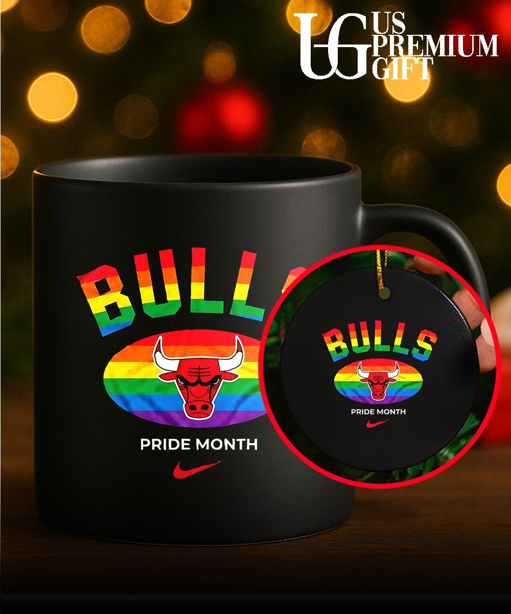 Chicago Bulls Pride Month rainbow shirt