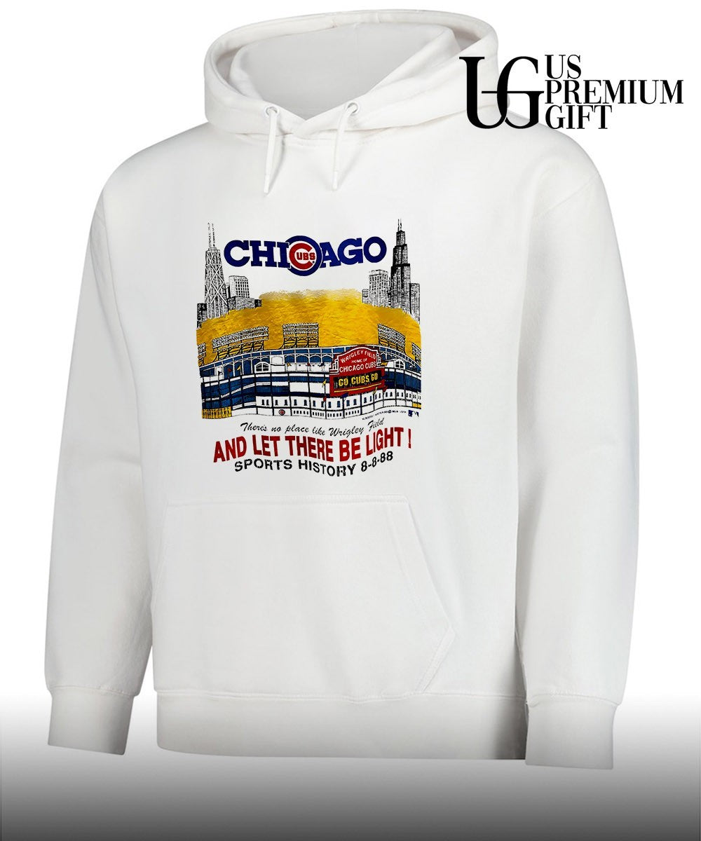 Chicago Cubs Let There Be Light Wrigley Field Stadium 1988 shirt