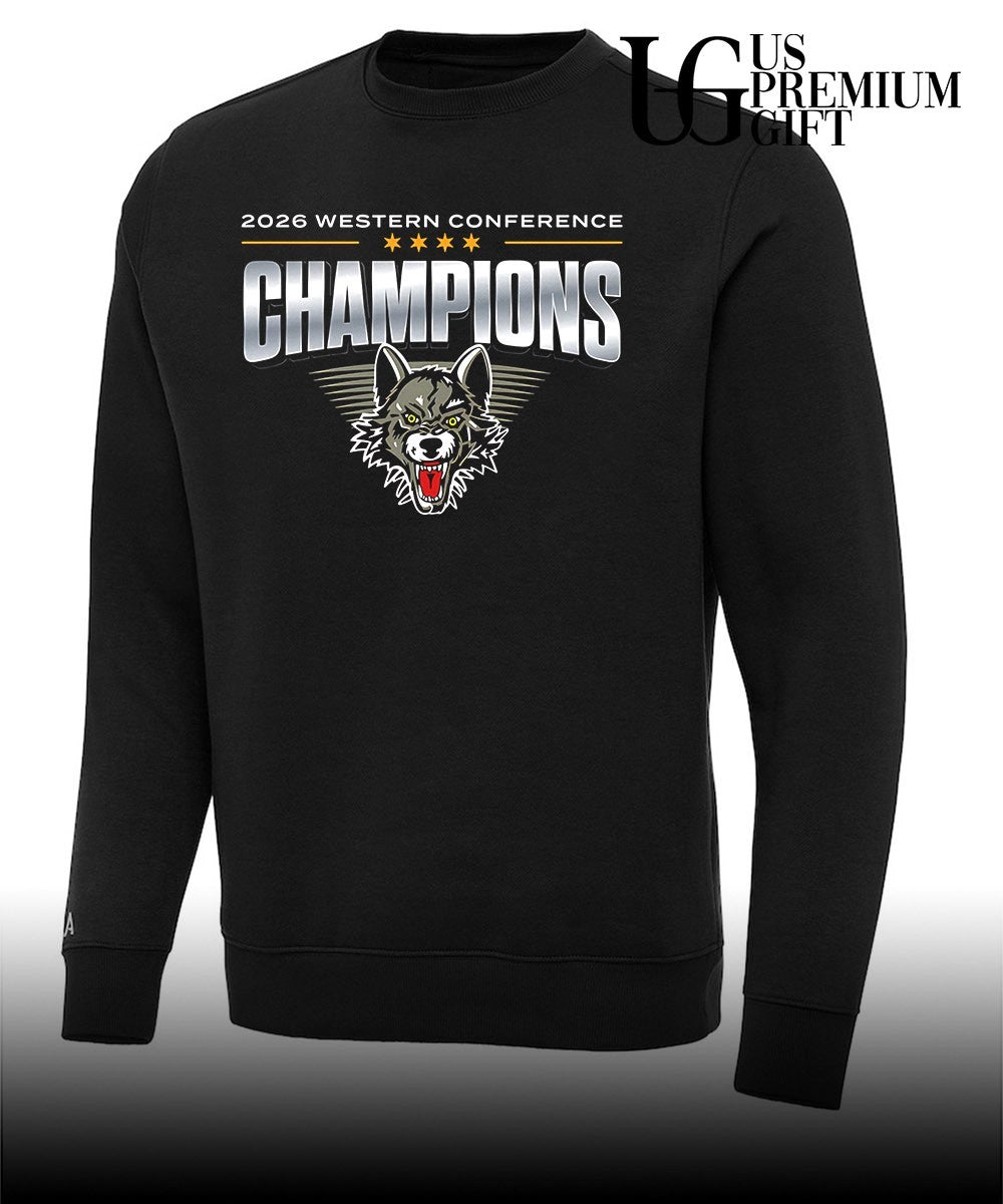Chicago Wolves 2026 Western Conference Champions T-T-shirt