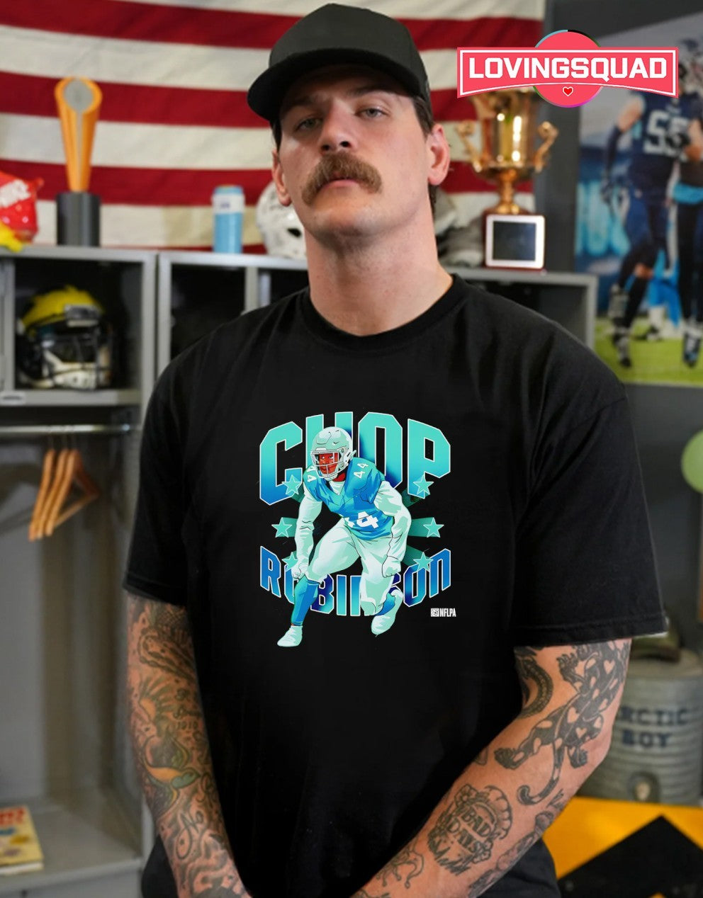 Chop Robinson Miami Player Name Shirt