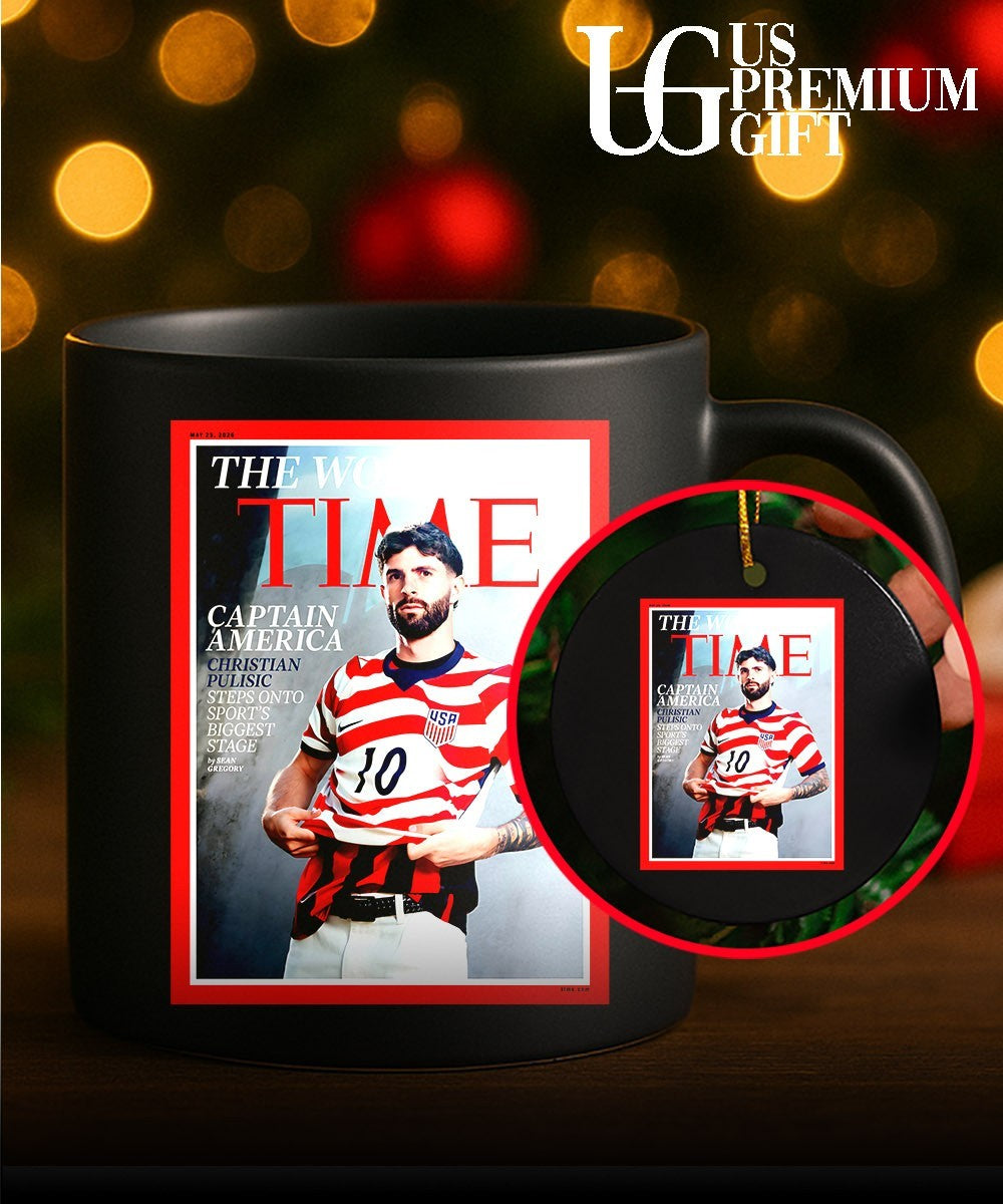 Christian Pulisic Captain America Time The World Cup Amazing shirt