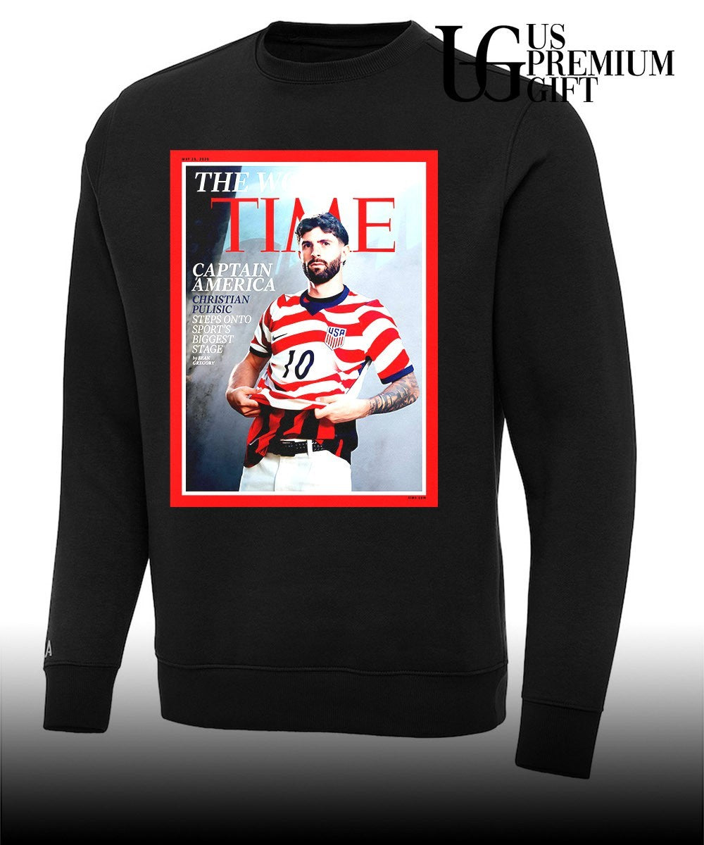 Christian Pulisic Captain America Time The World Cup Amazing shirt