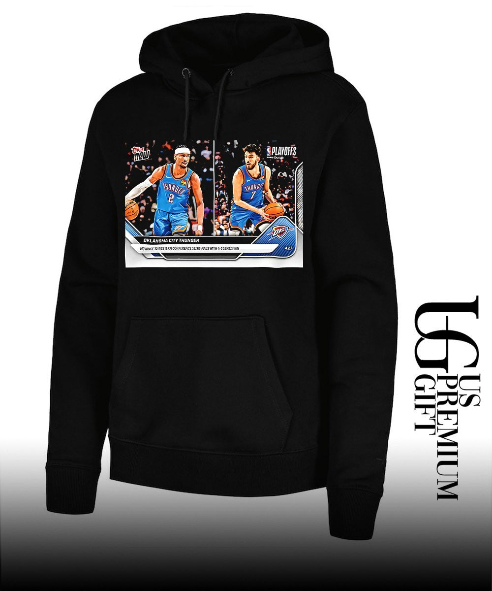 City Thunder Thunder 2025 26 NBA Topps now trading card shirt