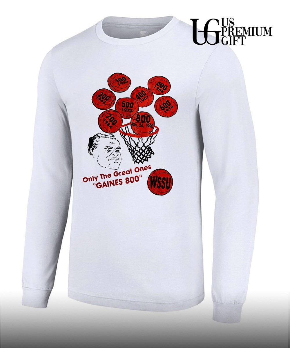 Clarence Gaines only the Great Ones Gaines 800 shirt