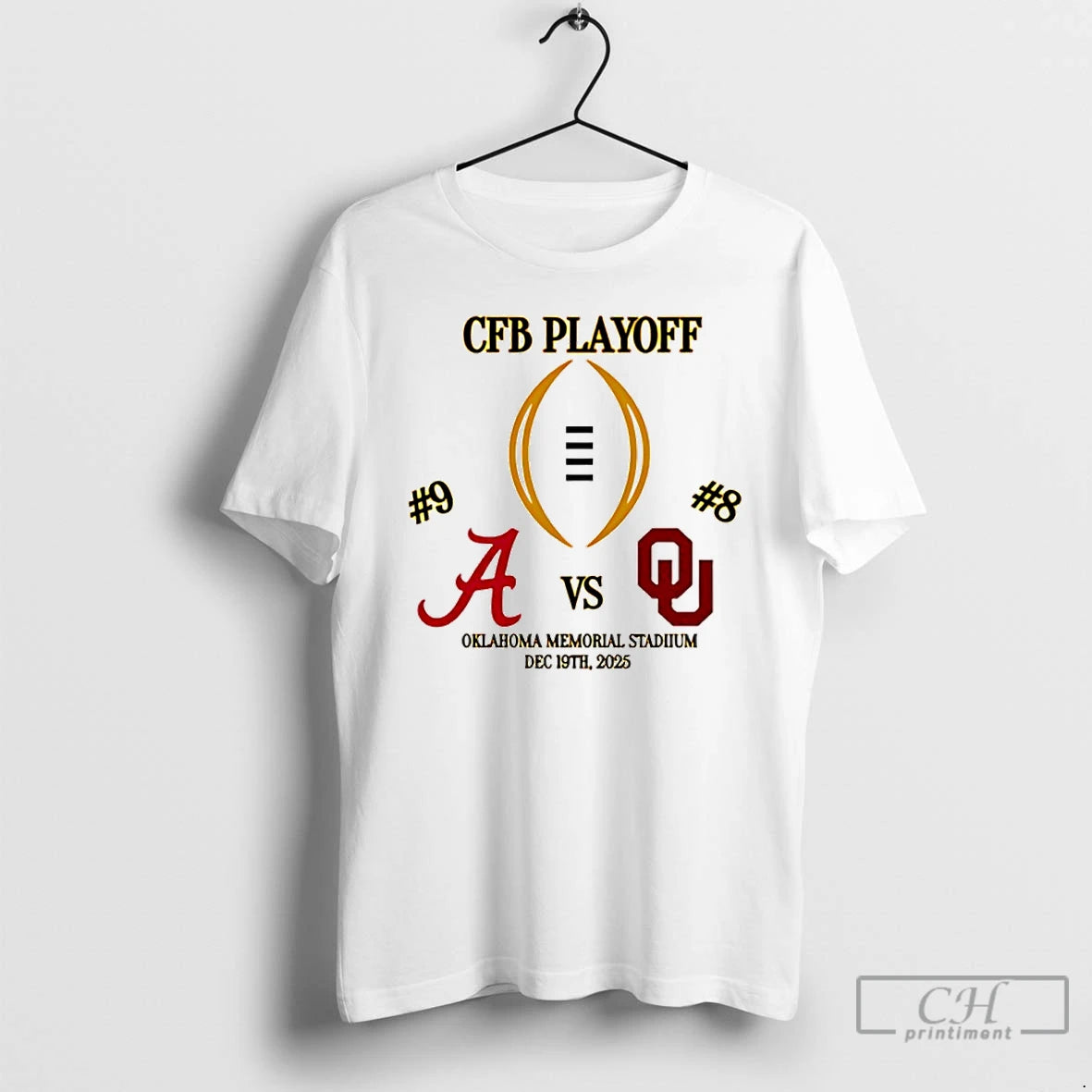 Classic 2025 Cfp First Rd Game 1 Alabama Vs Oklahoma T-Shirts, Hoodie, Sweatshirt | PopFlextees.com
