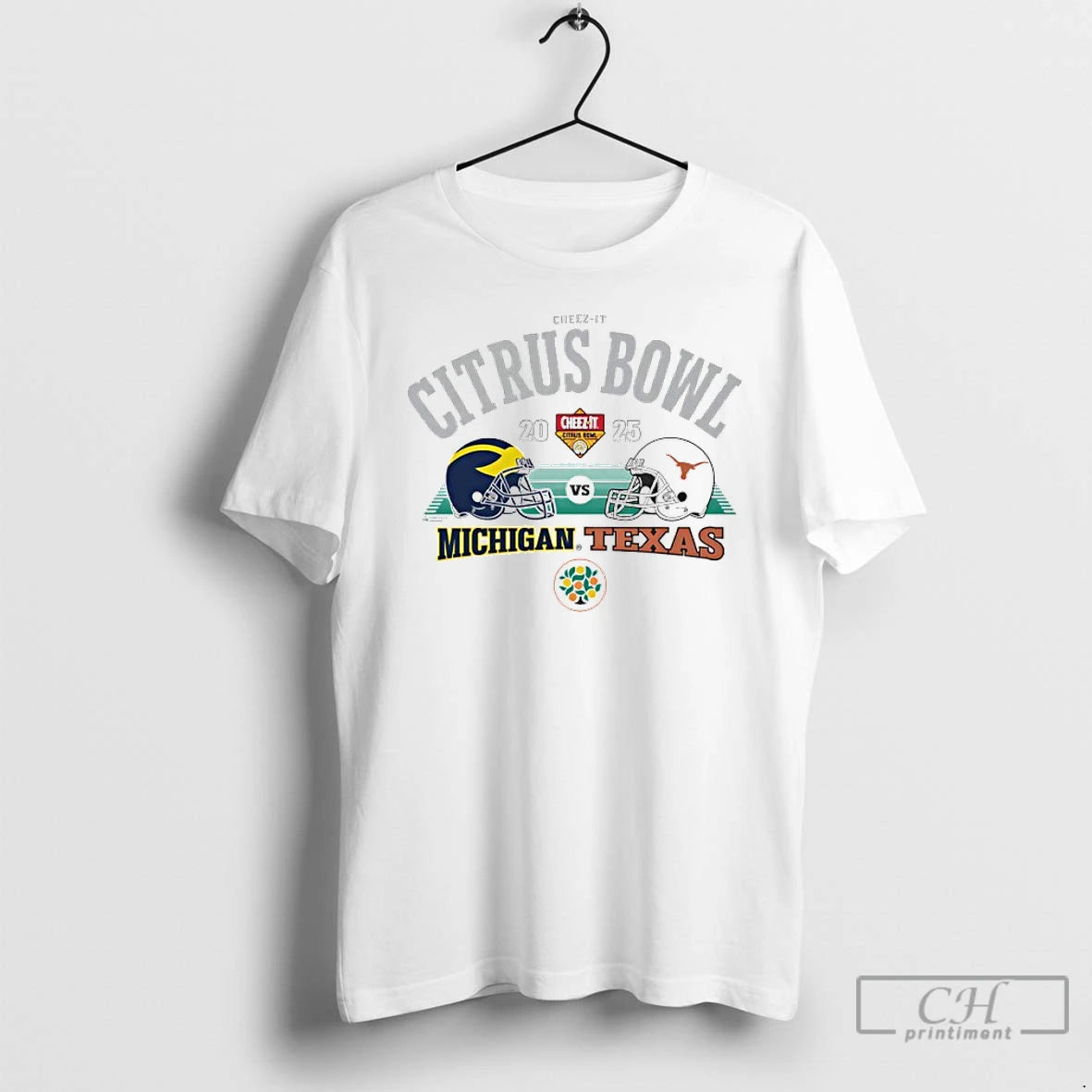 Classic 2025 Cheez It Citrus Bowl 2 Team Michigan Vs Texas Helmets T Shirts Sweater Hoodie, Sweatshirt | PopFlextees.com