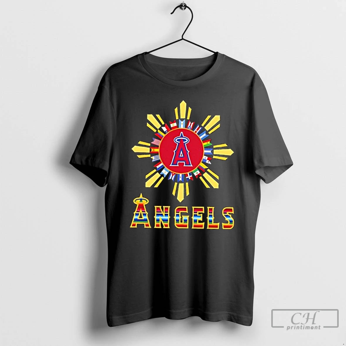 Classic 2025 Los Angeles Angels Baseball X Hispanic T-Shirts, Hoodie, Sweatshirt | PopFlextees.com