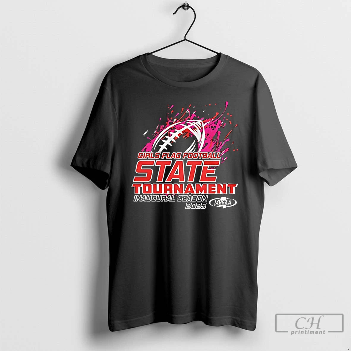 Classic 2025 Mhsaa Girls Flag Football State Tournament T-Shirts, Hoodie, Sweatshirt | PopFlextees.com