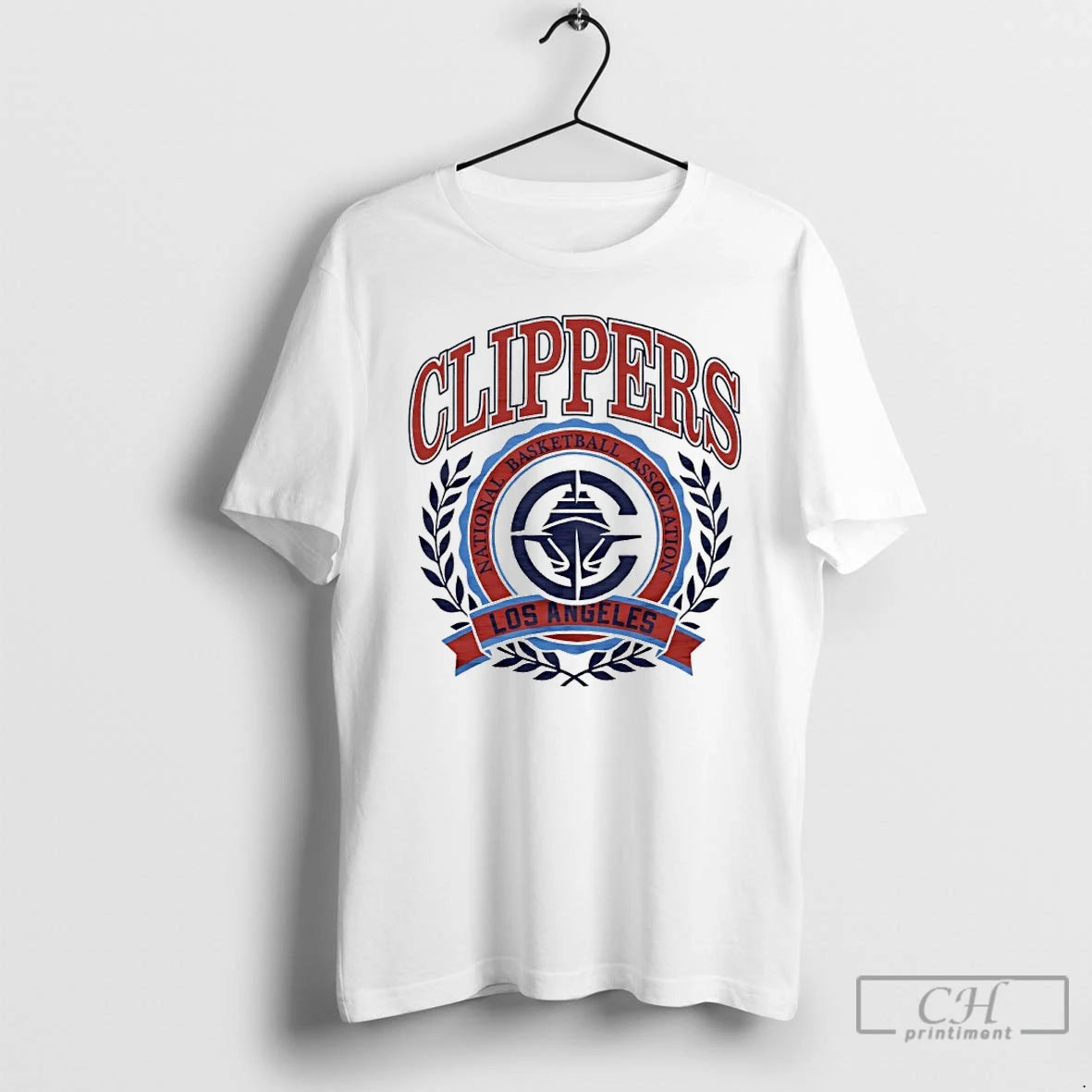 Classic 2025 Nba Los Angeles Clippers Crest T-Shirts, Hoodie, Sweatshirt | PopFlextees.com