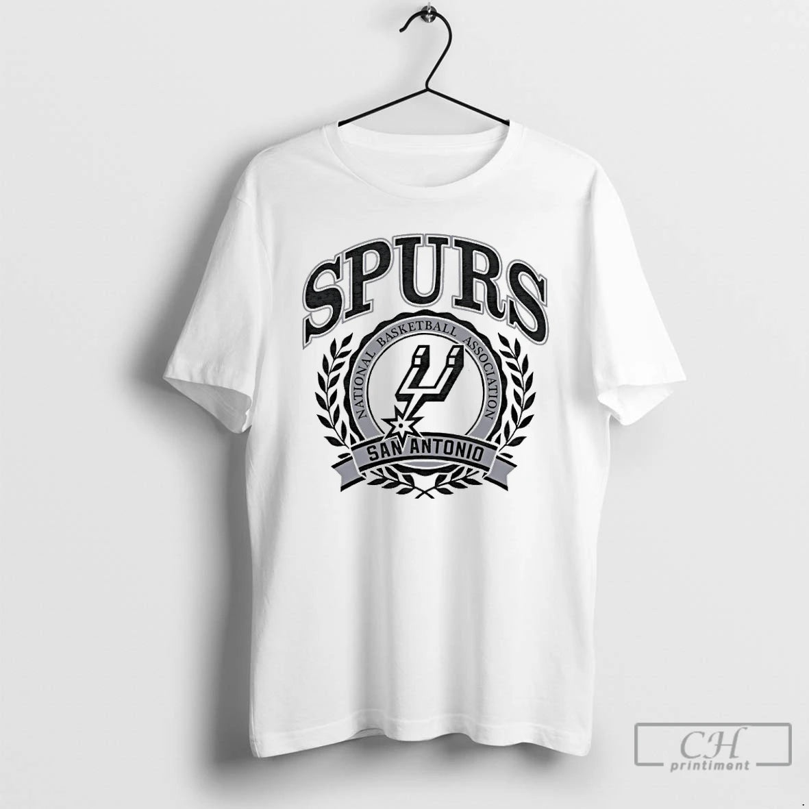 Classic 2025 Nba San Antonio Spurs Crest T-Shirts, Hoodie, Sweatshirt | PopFlextees.com