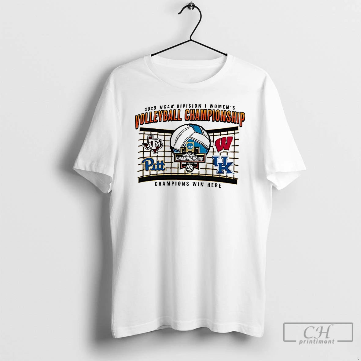 Classic 2025 Ncaa Division I Womens Volleyball Championship Win Here T-Shirts, Hoodie, Sweatshirt | PopFlextees.com
