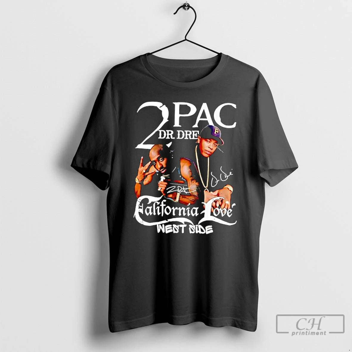 Classic 2pac California Love West Side Signature T-Shirts, Hoodie, Sweatshirt | PopFlextees.com